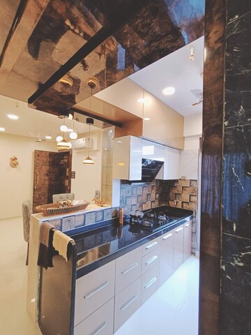 Kitchen in 2 BHK Apartment at Balaji Delta Central, Kharghar Sector 21 – for Rent
