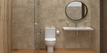 Bathroom in 3 BHK Builder Floor at YEIDA Yamunotri Houses, Sector 22d Yamuna Expressway – for Rent