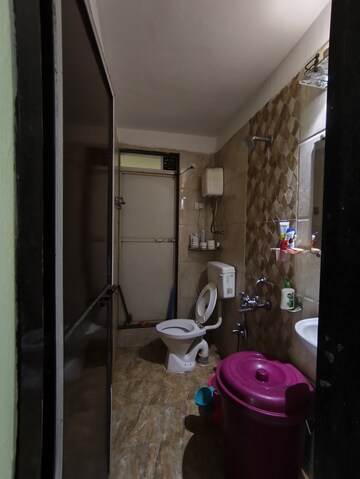 Bathroom in 2 BHK Apartment at Aaron Gomaji Kasturi, Ulwe Sector 5 – for Rent