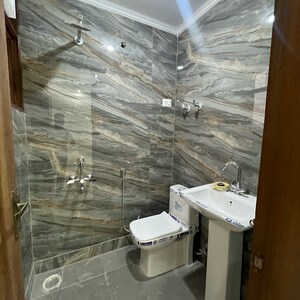 Bathroom in 4 BHK Builder Floor at Chattarpur – for Sale