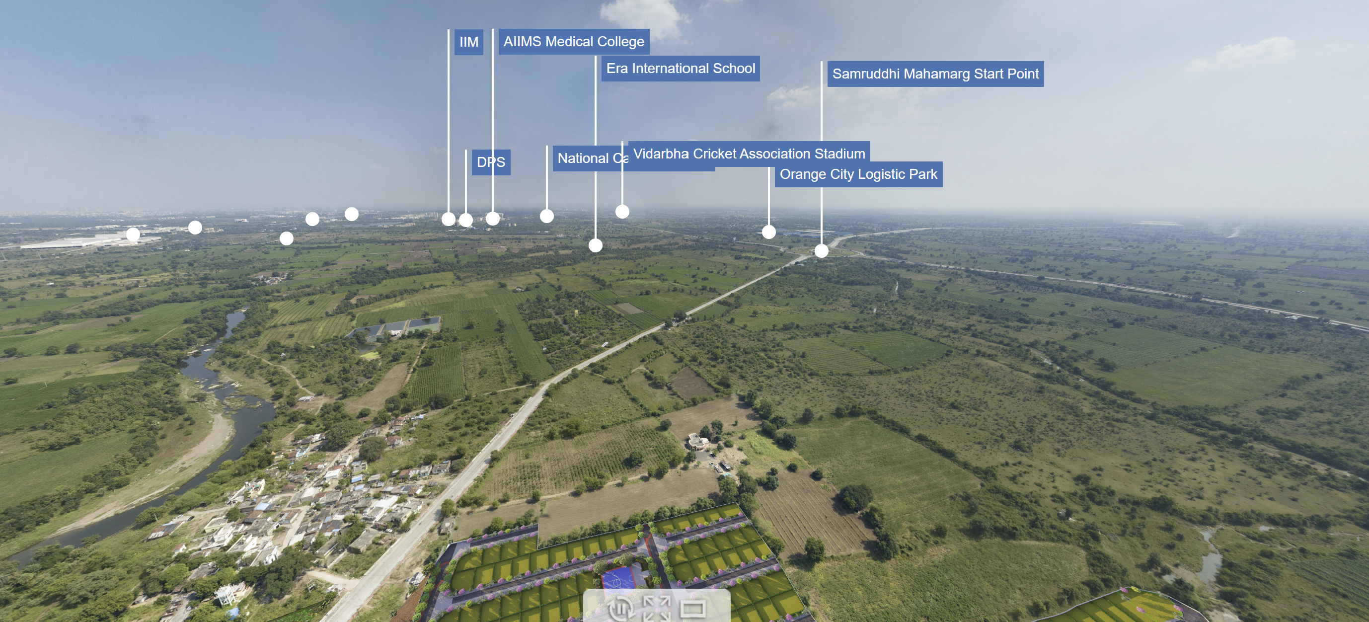 Plot For Sale in MIHAN