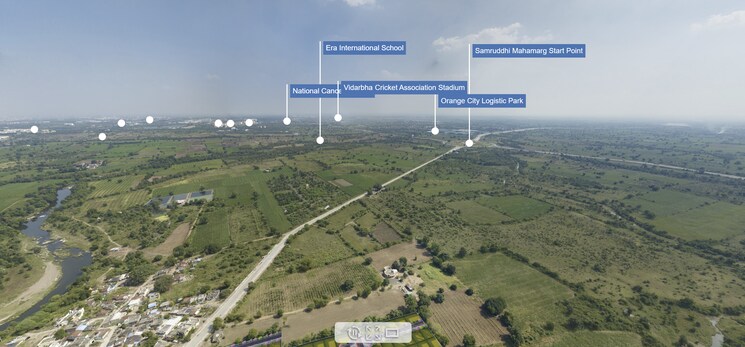 undefined, mihan  1300 Sq.Ft. Plot In Mihan Nagpur 8770717