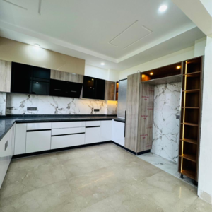 Kitchen in 4 BHK Builder Floor at Ansal API Esencia, Sector 67 – for Sale