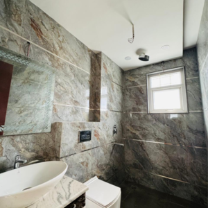 Bathroom in 4 BHK Builder Floor at Ansal API Esencia, Sector 67 – for Sale