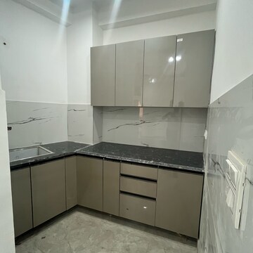 Kitchen in 1 BHK Builder Floor at Chattarpur – for Rent