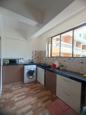 Kitchen in 2 BHK Apartment at Marna Siolim – for Rent