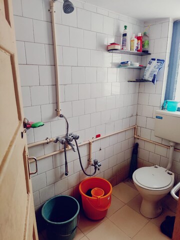 Bathroom in 1 BHK Apartment at Bandra West – for Rent