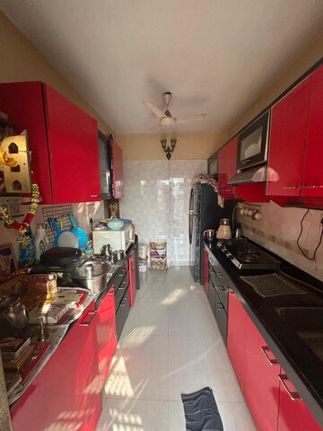 Kitchen in 2 BHK Apartment at Riddhi Tower, Malad East – for Rent