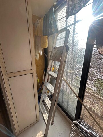Balcony in 2 BHK Apartment at Riddhi Tower, Malad East – for Rent