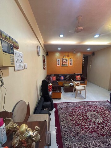 Living Room in 2 BHK Apartment at Riddhi Tower, Malad East – for Rent