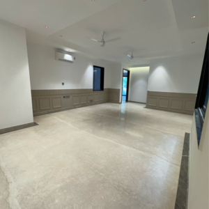 Living Room in 4 BHK Builder Floor at Ansal Sushant Lok I, Sector 43 – for Sale