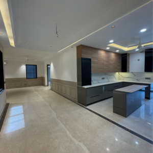 Kitchen in 4 BHK Builder Floor at Ansal Sushant Lok I, Sector 43 – for Sale