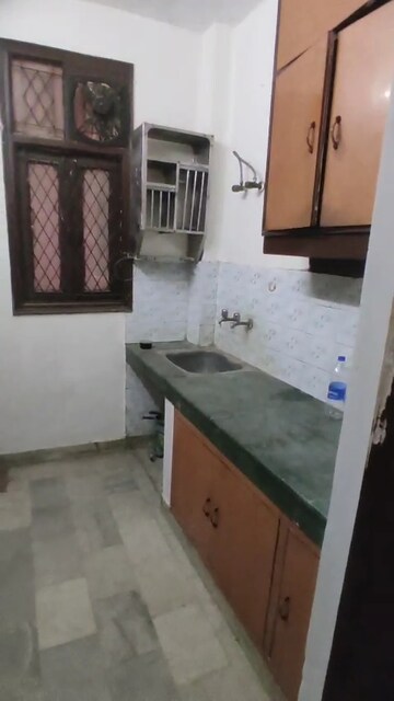 Kitchen in 1 BHK Builder Floor at Mehrauli – for Rent