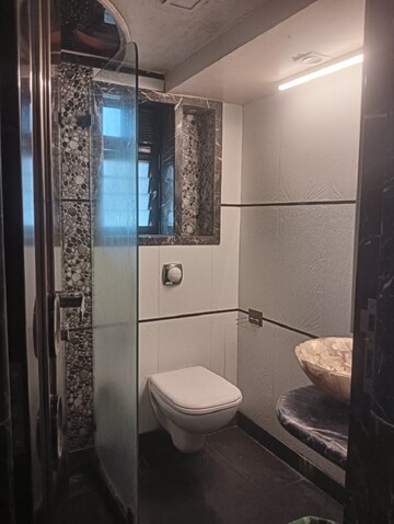 Bathroom in 1 BHK Apartment at Bandra West – for Rent