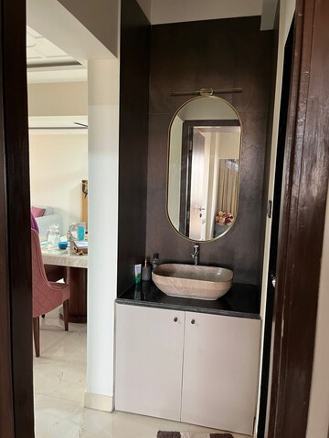 Bathroom in 2 BHK Apartment at RRB Satra Harmony, Chembur – for Rent