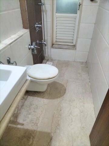 Bathroom in 2 BHK Apartment at Panchvati B, Powai – for Rent