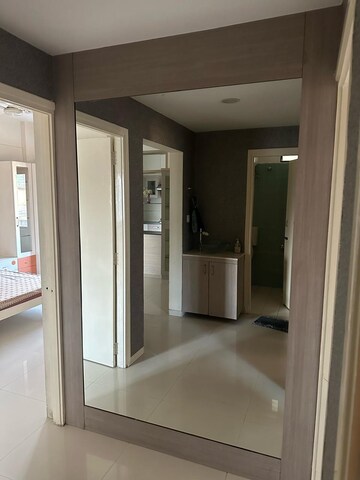 Building Lobby in 3 BHK Apartment at Vishwanath Ishaan 3, Prahlad Nagar – for Rent