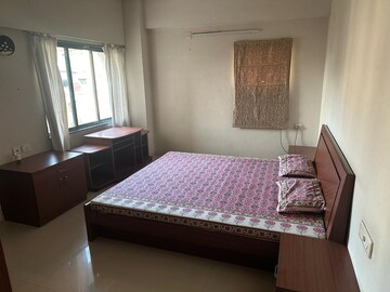 Bedroom in 3 BHK Apartment at Vishwanath Ishaan 3, Prahlad Nagar – for Rent