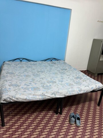 Bedroom in 2 BHK Apartment at Hermes Heritage Homes, Shastrinagar – for Rent