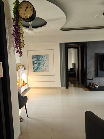 Living Room in 2 BHK Apartment at Vijay Galaxy, Waghbil – for Rent