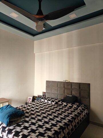 Bedroom in 2 BHK Apartment at Vijay Galaxy, Waghbil – for Rent