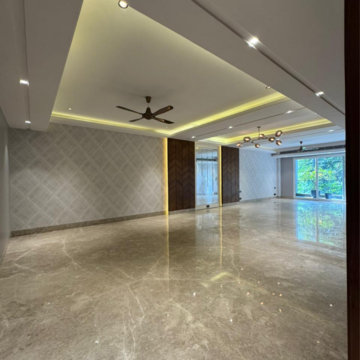Living Room in 4 BHK Builder Floor at Ansal Sushant Lok I, Sector 43 – for Sale