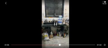 Kitchen in 1.5 BHK Apartment at Shivalik Co op Housing Society, Vashi Sector 9 – for Rent