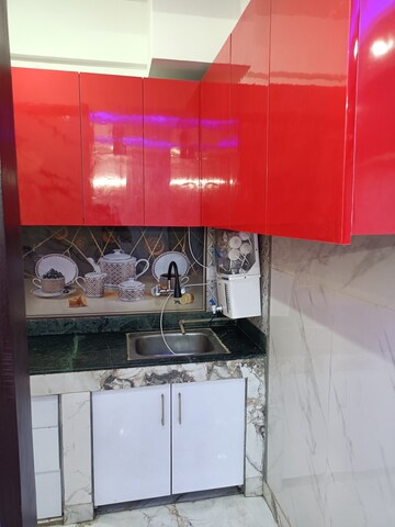 Kitchen in 1 BHK Apartment at Breez Global Heights, Sohna Sector 33 – for Rent