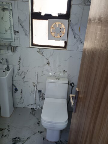 Bathroom in 1 BHK Apartment at Breez Global Heights, Sohna Sector 33 – for Rent