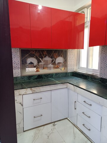 Kitchen in 1 BHK Apartment at Breez Global Heights, Sohna Sector 33 – for Rent