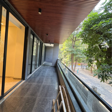 Balcony in 4 BHK Builder Floor at Ansal Sushant Lok I, Sector 43 – for Sale