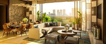 Living Room in 3 BHK Apartment at Piramal Aranya, Byculla – for Sale