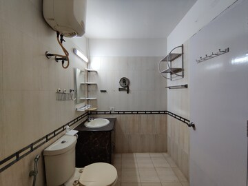 Bathroom in 3 BHK Apartment at Puravankara Purva Panorama, Kalena Agrahara – for Rent