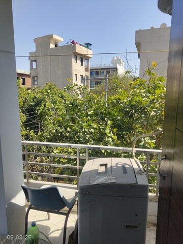 Balcony in 1 BHK Apartment at Ansal Sushant Floors, Sushant Lok ii – for Rent