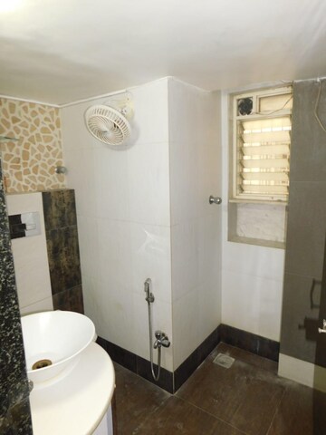 Bathroom in 3 BHK Apartment at Juhu – for Rent