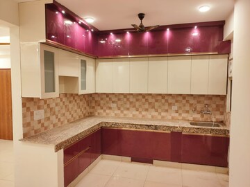 Kitchen in 3 BHK Apartment at Panchsheel Greens II, Sector 16 Greater Noida – for Rent