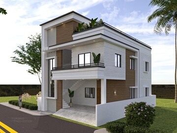 3 BHK Villa – Exterior View View at Patrapada - for Sale