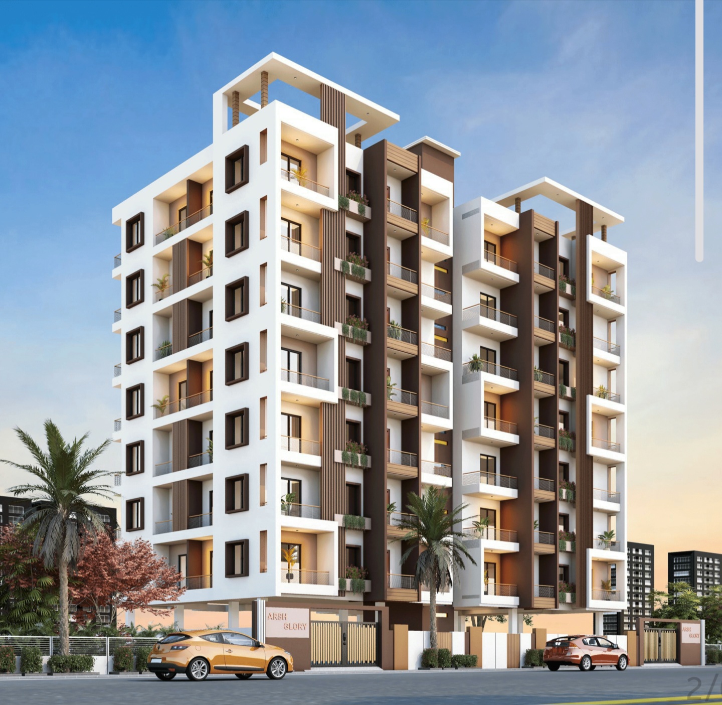 3 BHK + Extra Room Apartment For Sale in Arsh Glory