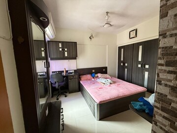 Bedroom in 2 BHK Apartment at Shree Tirupati Siddeshwar Gardens Villa, Dhokali – for Rent