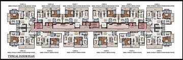 Floor Plan in 4 BHK Apartment at Windsor Majesty, Raj Nagar Extension – for Sale