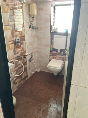 Bathroom in 2 BHK Apartment at Geeta CHS Dhobi Ali, Dhobi Ali – for Sale