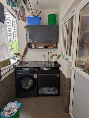 Kitchen in 3 BHK Apartment at Sumadhura Horizon, Kondapur – for Rent