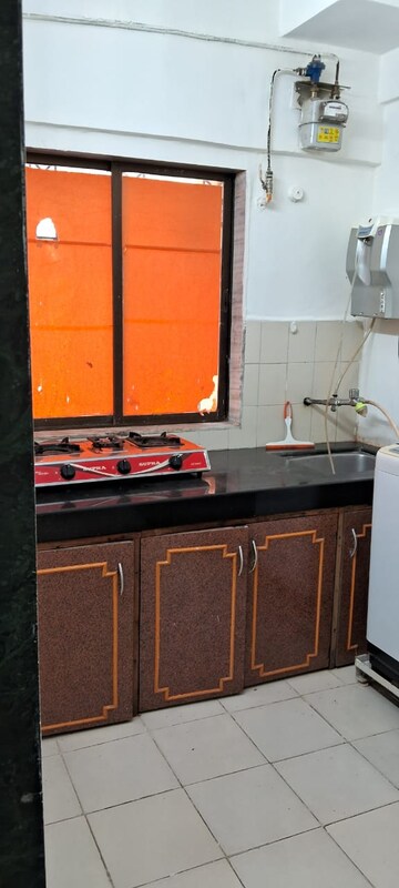 Kitchen in 1 BHK Apartment at Powai Vihar, Powai – for Rent