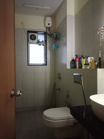 Bathroom in 3 BHK Apartment at Godrej Prime, Chembur – for Rent