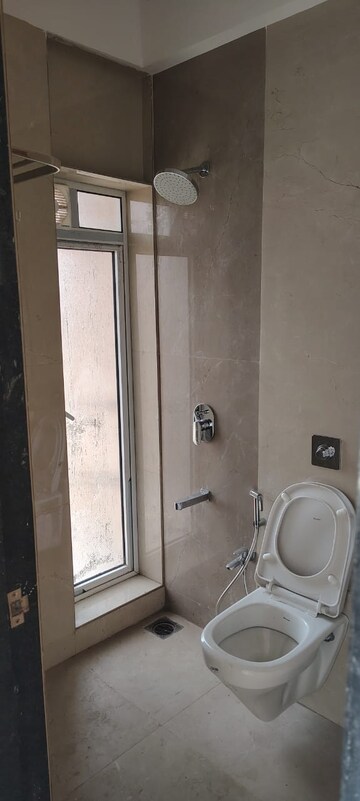 Bathroom in 2 BHK Apartment at Heritage Solitaire, Chembur – for Rent