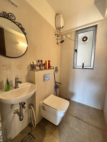 Bathroom in 2 BHK Apartment at Naman Premier, Andheri East – for Rent