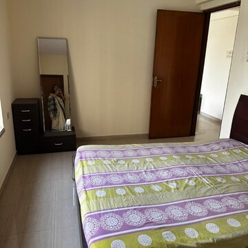 Bedroom in 1 BHK Apartment at Sanghvi Dev Aashish, Jamil Nagar – for Rent