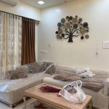 Living Room in 1 BHK Apartment at Sanghvi Dev Aashish, Jamil Nagar – for Rent
