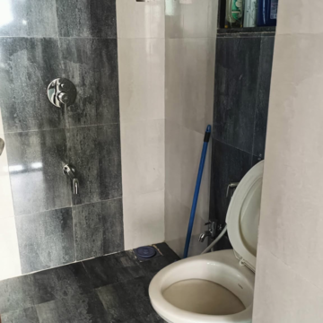 Bathroom in 1 BHK Apartment at Sethia Imperial Avenue, Tanji Nagar – for Rent