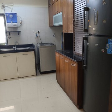 Kitchen in 3 BHK Apartment at Romell Umiya Grandeur, Churi Wadi – for Rent
